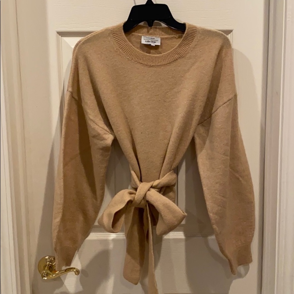 Tan & other stories sweater